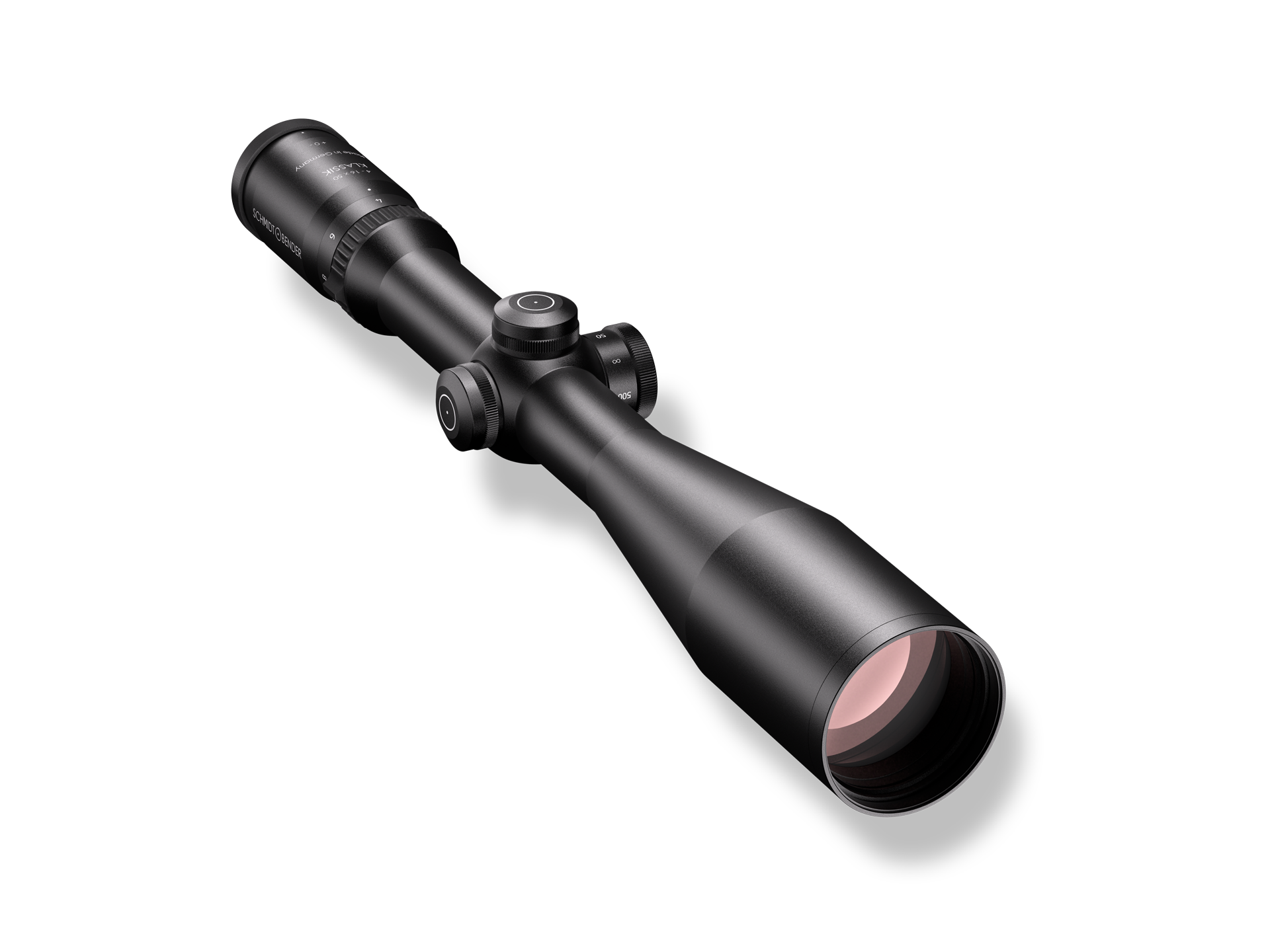 Schmidt & Bender 4-16x50 Klassik LM P3 Rifle Scope