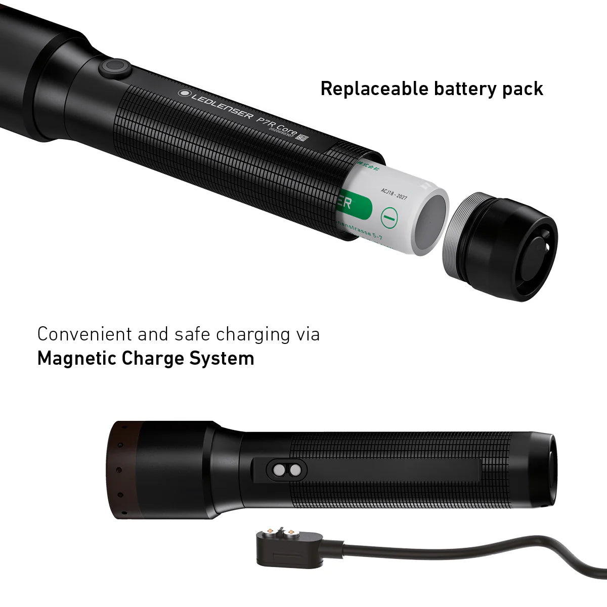 Ledlenser P7R Core 450lm Rechargeable Torch