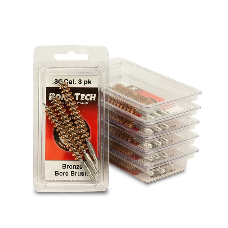 Bore Tech Proof-Positive Bronze Rifle Brushes - 3 Pack