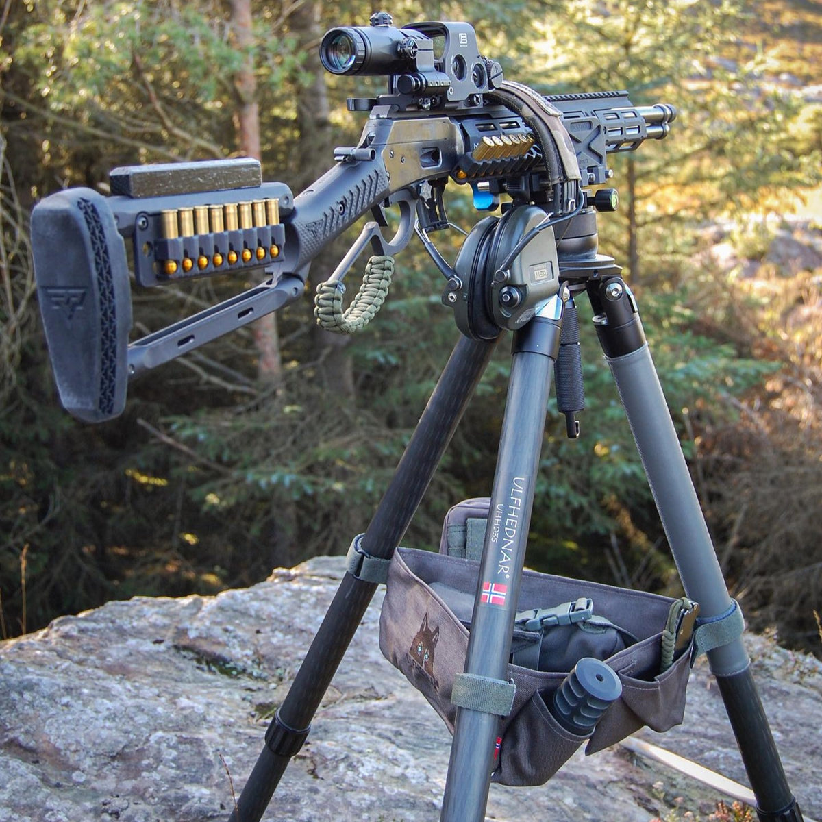 Ulfhednar Heavy Duty Tripod with Panhead Arca-Style 35 kg Pro