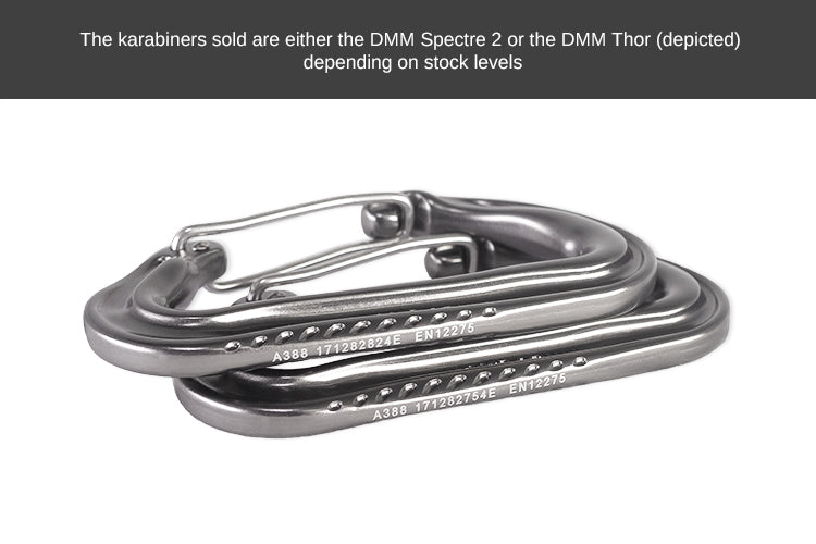 DD Hammock / Climbing Karabiners x 2 (DMM)