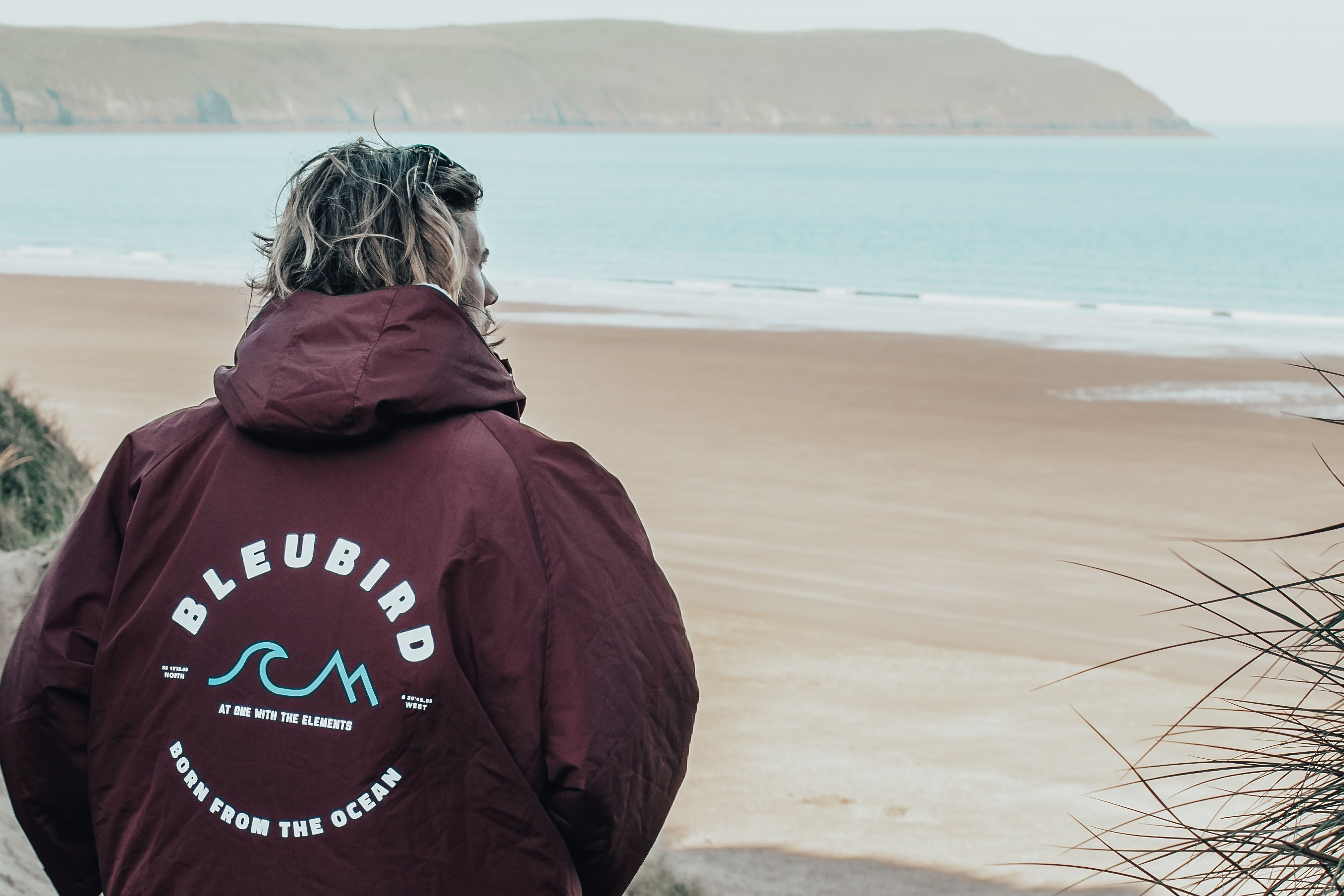 Bleubird Nordic Robe - Maroon