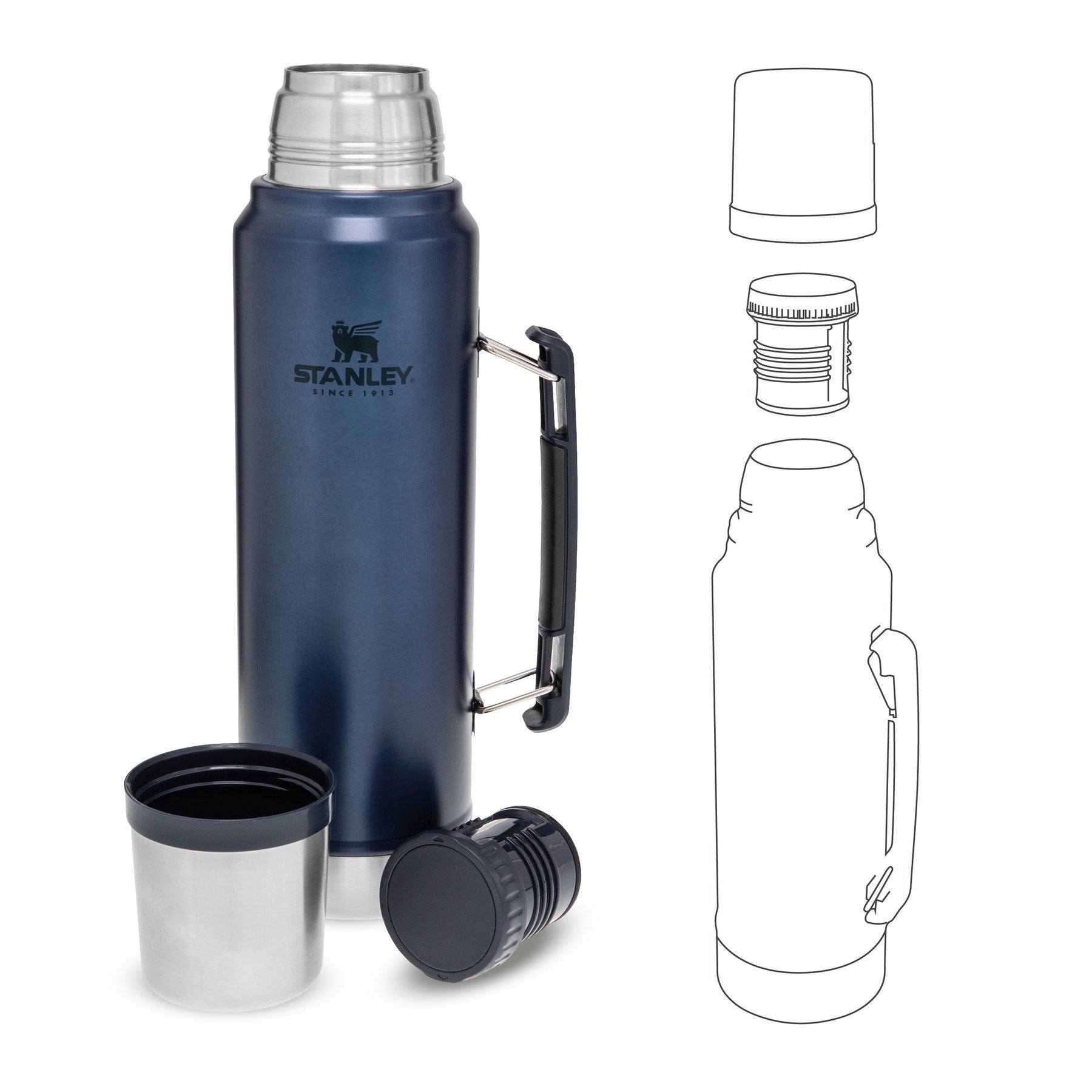 Stanley Classic Vacuum Bottle 1.0L