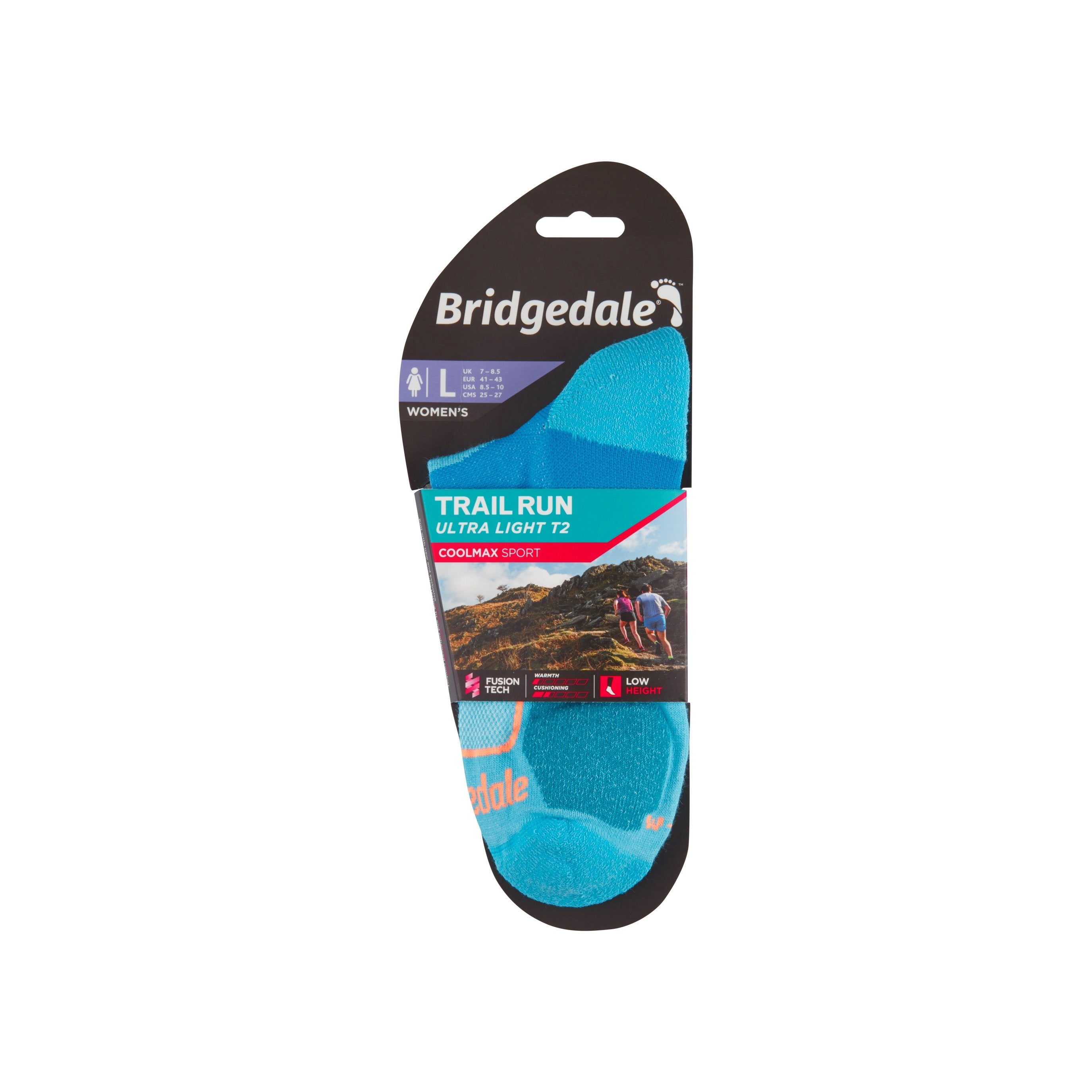 Bridgedale Womens Ultra Light T2 Coolmax Sport Low Sock