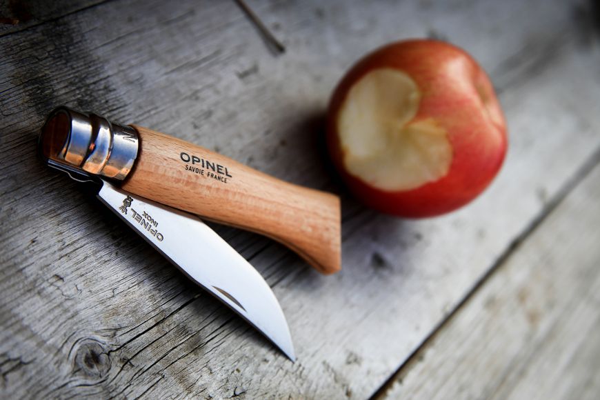 Opinel N°08 Stainless Steel Folding Knife