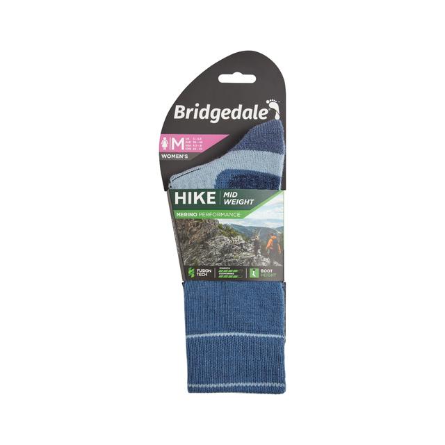 Bridgedale Women's Hike Midweight Merino Performance Boot Sock