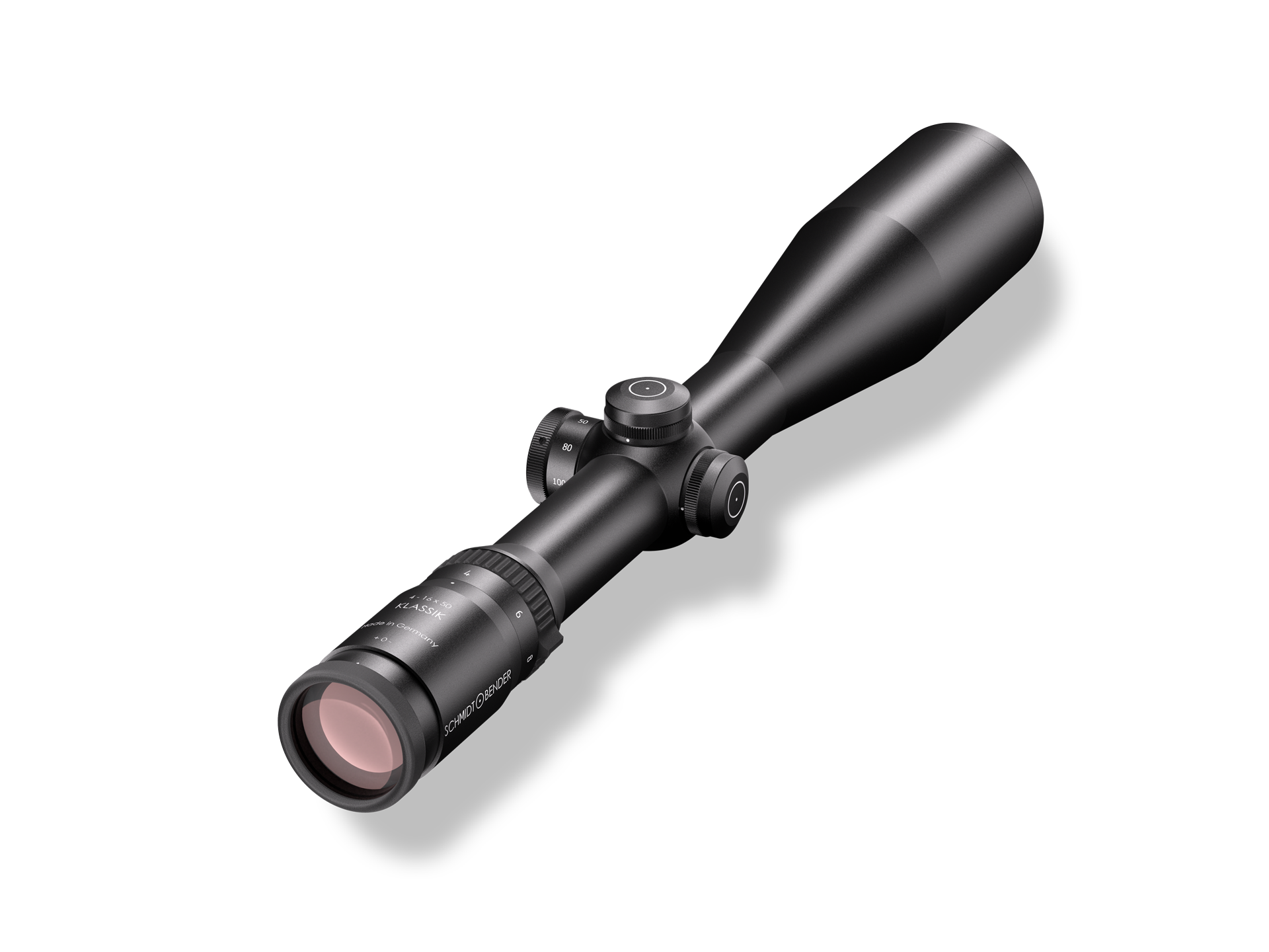 Schmidt & Bender 4-16x50 Klassik LM P3 Rifle Scope