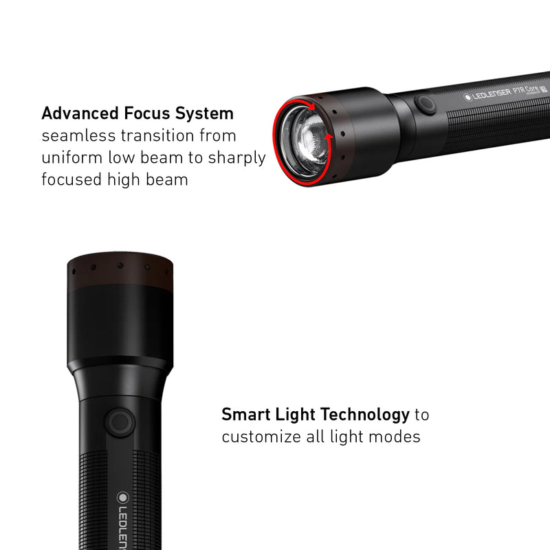 LedLenser P7R Core + P3 Core Torches