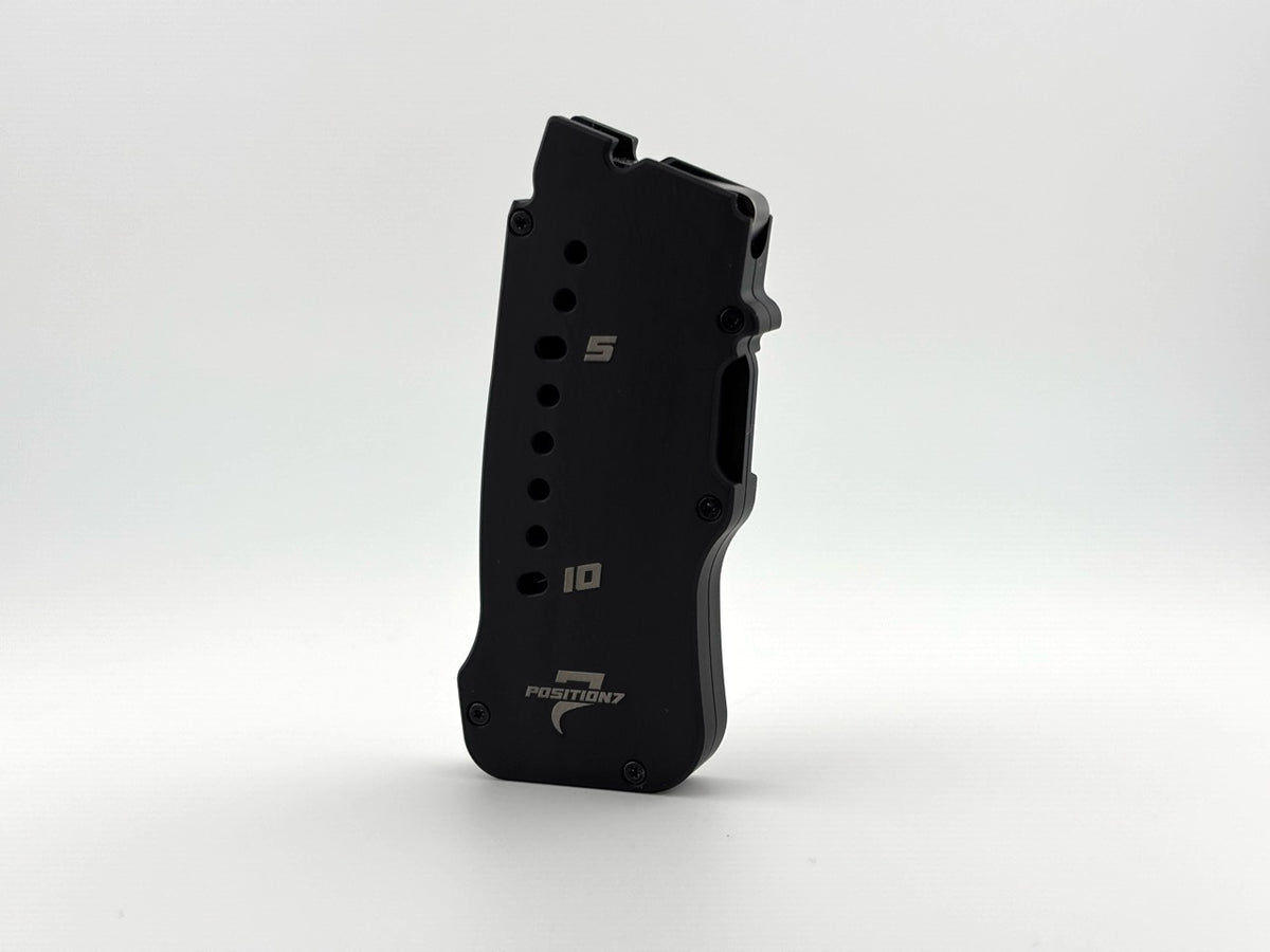Position 7 CZ 457 “Shorty” Billet Aluminium Magazine - 10 Round