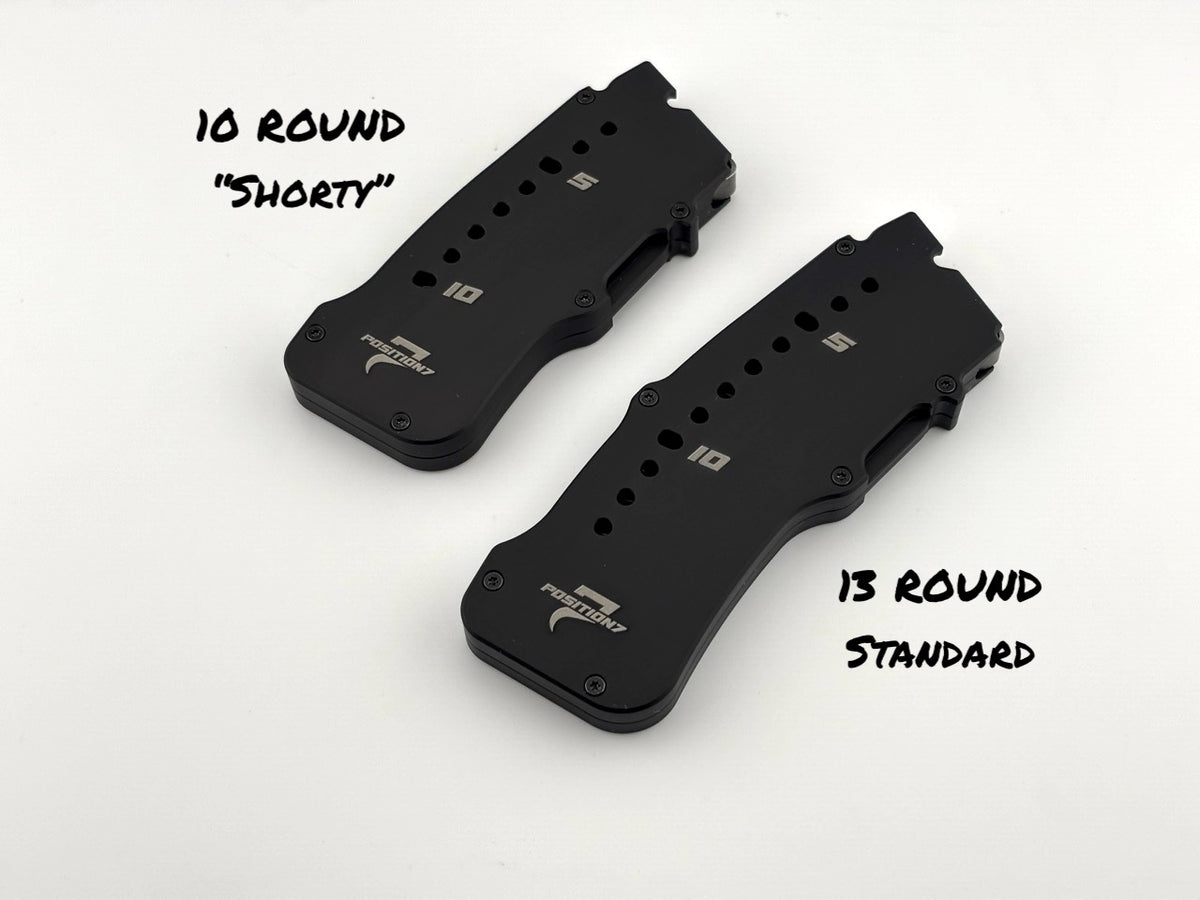 Position 7 CZ 457 “Shorty” Billet Aluminium Magazine - 10 Round