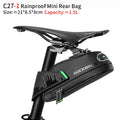 Rockbros Rainproof Bicycle Shockproof Saddle Bag