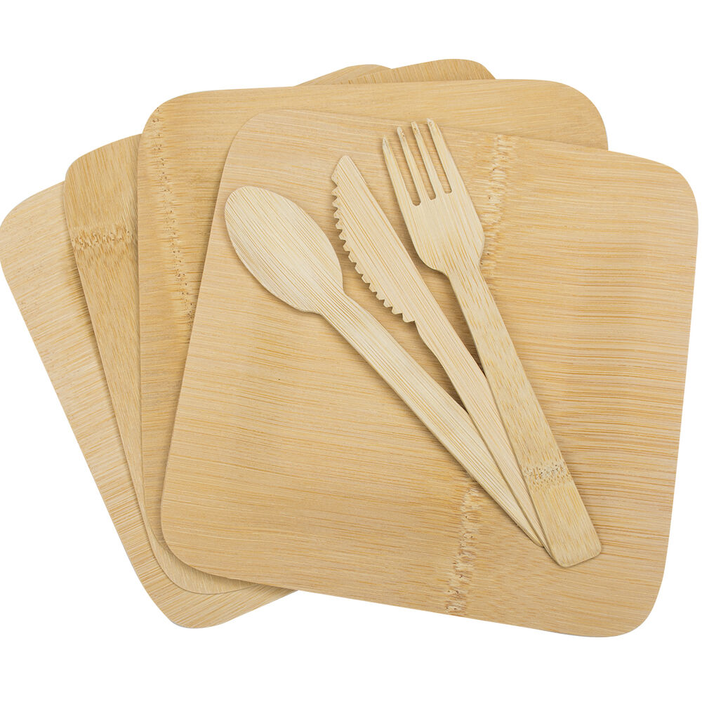 UST Bamboo Dinner Set