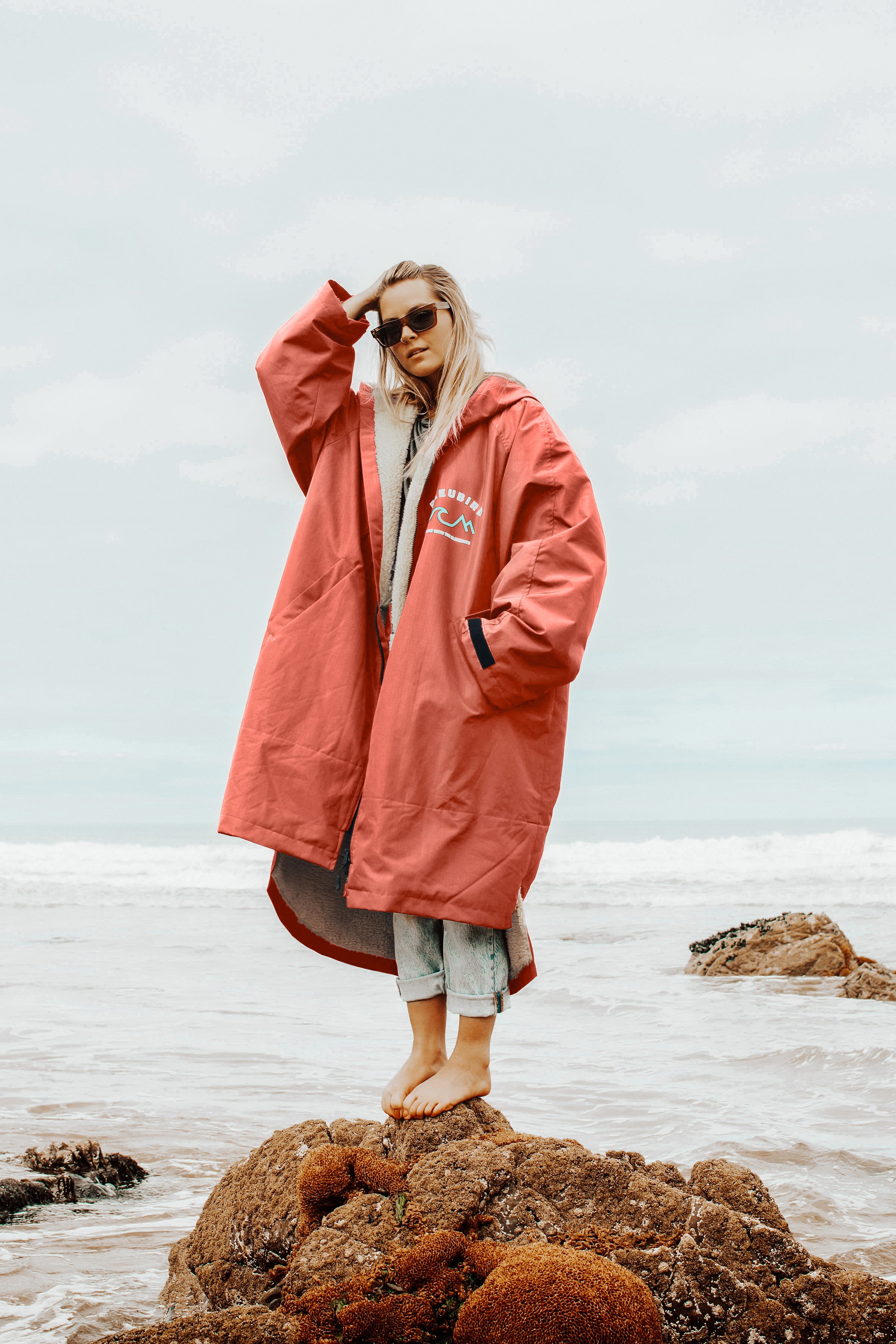 Bleubird Nordic Robe - Coral