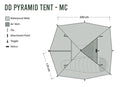 DD Pyramid Tent - MC