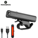 Rockbros 400LM USB Rechargeable Bike Front Lamp and Tail Light