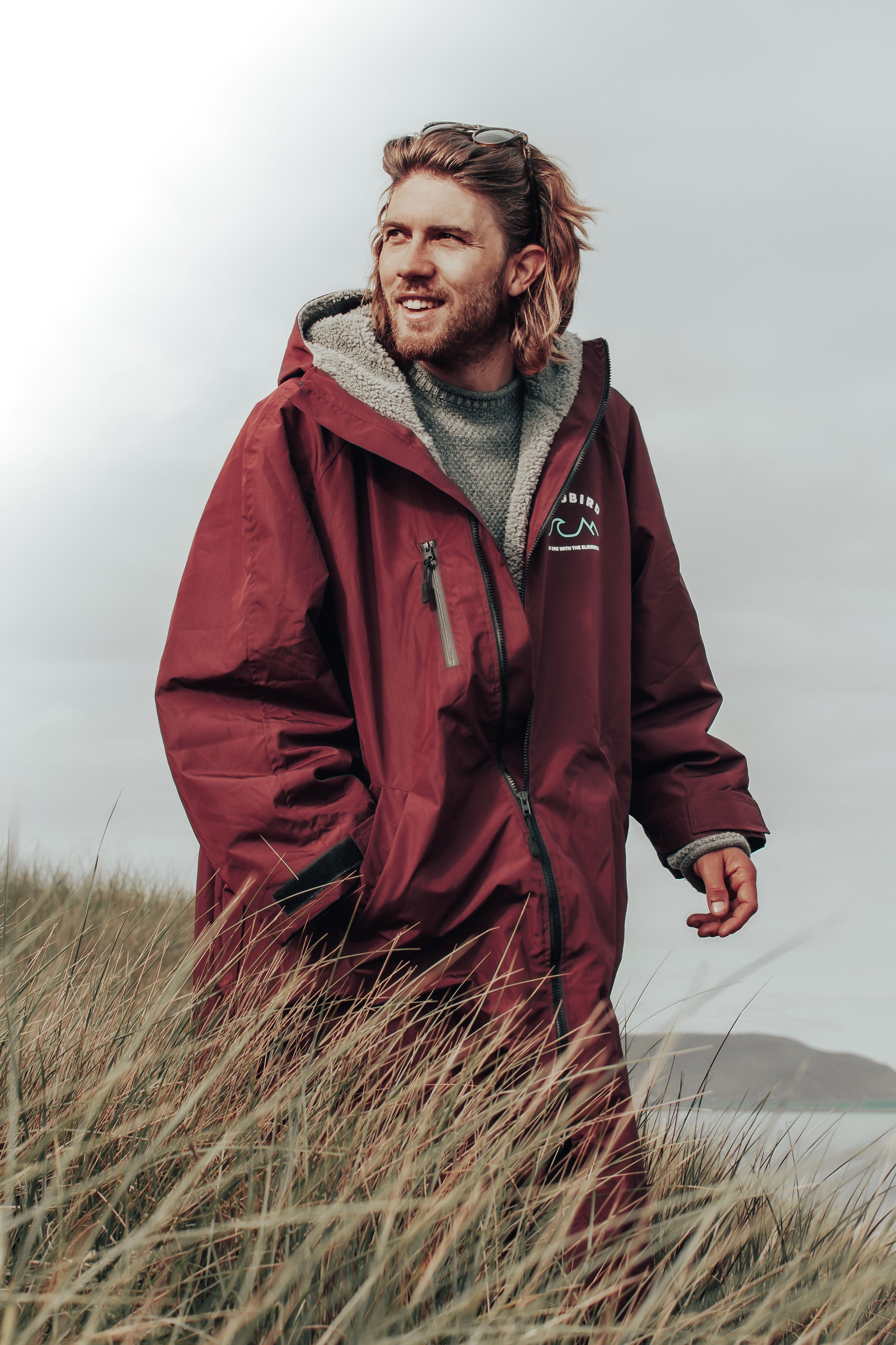 Bleubird Nordic Robe - Maroon