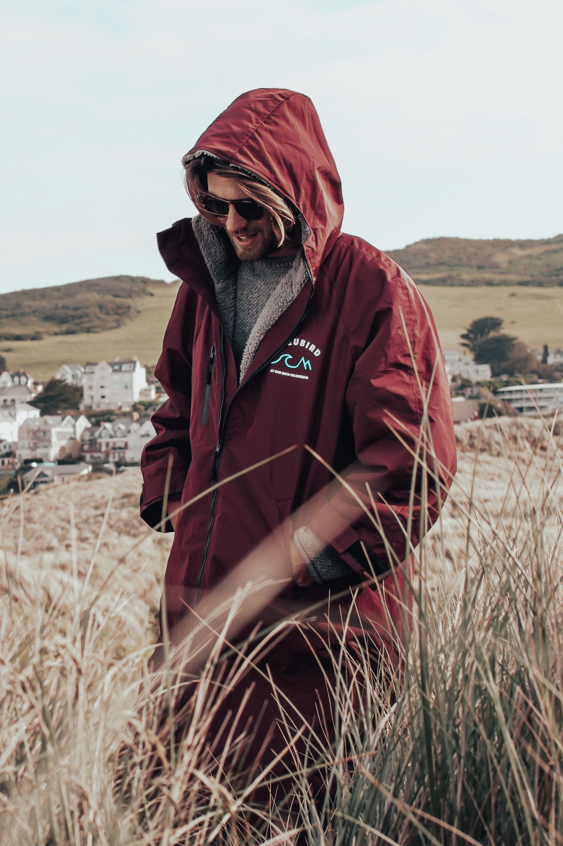 Bleubird Nordic Robe - Maroon