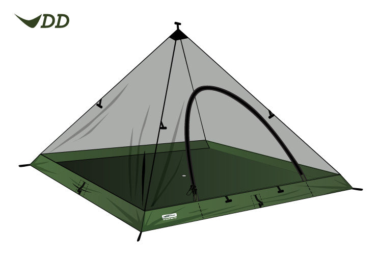 DD SuperLight - Pyramid - Mesh Tent