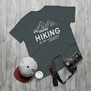 "Hiking Is My Therapy" Single Jersey T-shirt