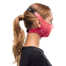 Buff Filter Mask Keren Flash Pink
