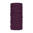 Buff Lightweight Merino Wool Tubular - Purplish Multi Stripes