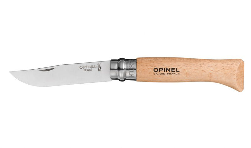 Opinel N°08 Stainless Steel Folding Knife