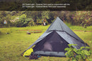 DD SuperLight - Pyramid - Mesh Tent