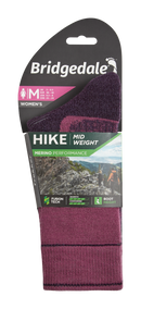 Bridgedale Women's Hike Midweight Merino Performance Boot Sock