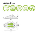 Yellowstone Alpine 2 - 2 Person Tent